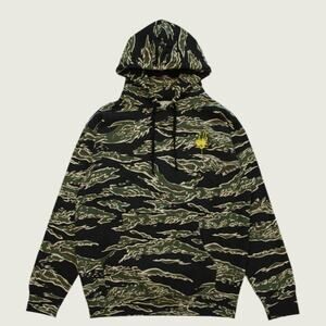 Mike Shinoda Line Sketch Green Camo Hoodie NWOTS medium